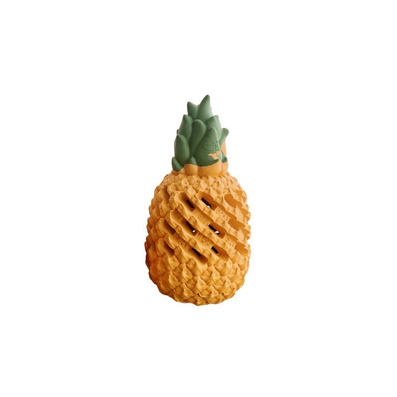 Pineapple rubber dog chew toy