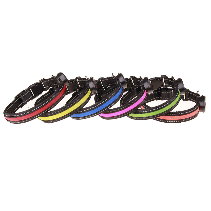 Light-Up LED Dog Collar – USB Rechargeable