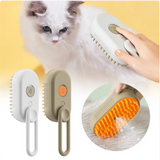 3-in-1 Steam Pet Brush for Shedding – Dogs & Cats