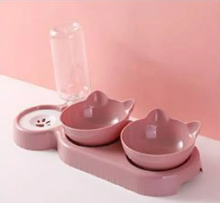 Anti-Tip Cat Bowl – Spill-Resistant Pet Feeder
