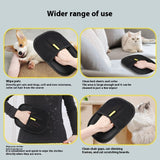 Pet grooming deshedding glove