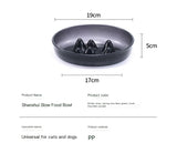 Slow Feeder Dog Bowl – Anti-Gulp Bowl for Dogs & Cats