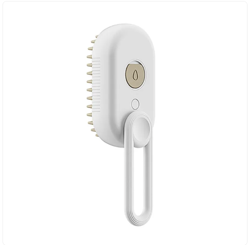 3-in-1 Steam Pet Brush for Shedding – Dogs & Cats