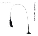 Cat Feather Teaser Wand – Interactive Cat Toy