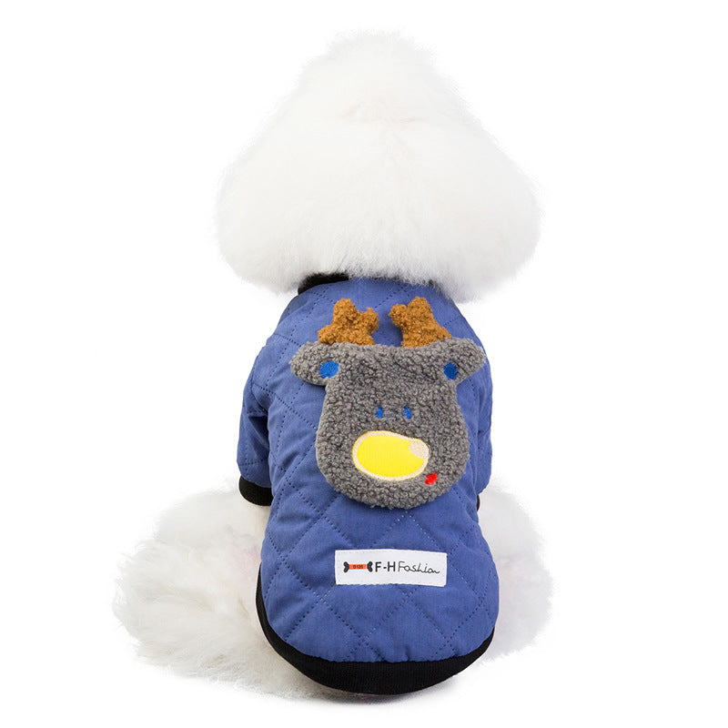 Padded Winter Dog Jacket – Warm Coat for Small & Medium Dogs