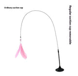 Cat Feather Teaser Wand – Interactive Cat Toy