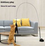 Cat feather teaser wand toy
