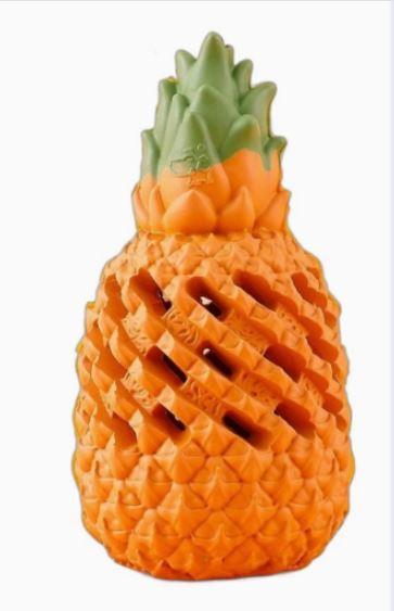 Pineapple rubber dog chew toy – view 3