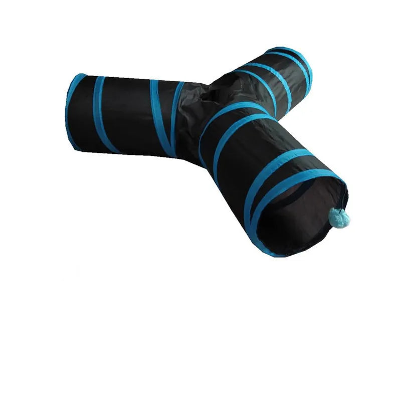Y-shaped foldable cat tunnel – view 2