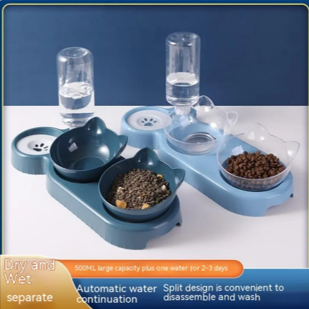 Anti-tip cat bowl – view 3