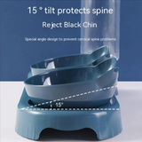 Anti-Tip Cat Bowl – Spill-Resistant Pet Feeder