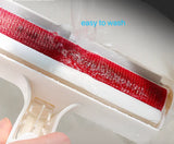 Reusable pet hair remover roller