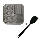 Dog lick mat with suction cups – view 2