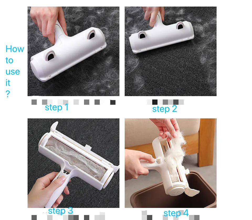 Pet Hair Remover Roller – Reusable Fur & Lint Remover