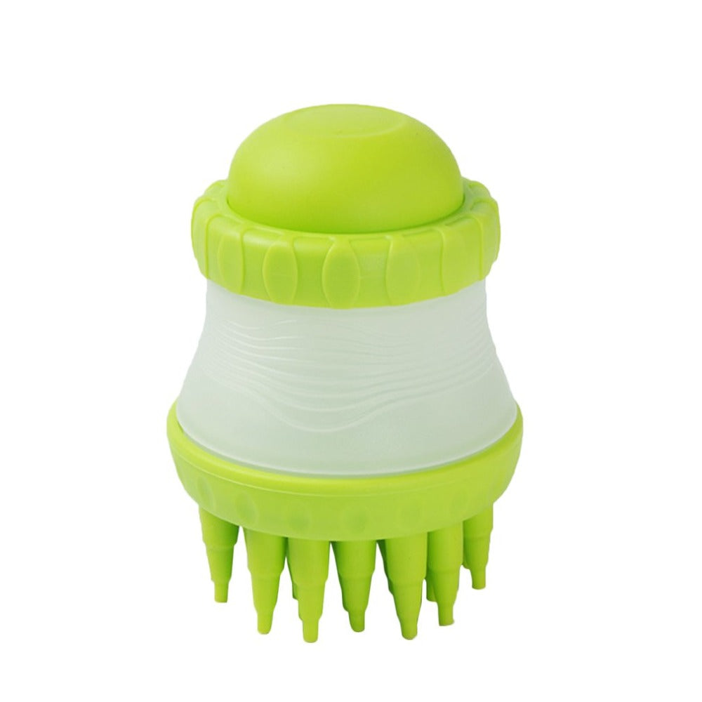 Silicone Dog Bath Brush – Shampoo & Massage Scrubber